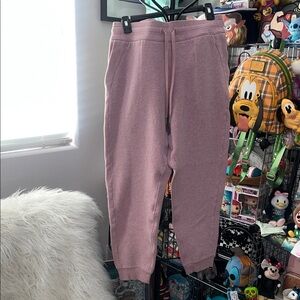 Like New Pink Lululemon Sweatpants Women’s Size 12